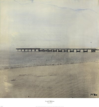 Framed Venice Pier II Print