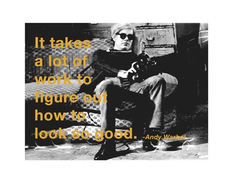 Framed It takes a lot of work to figure out how to look so good Print