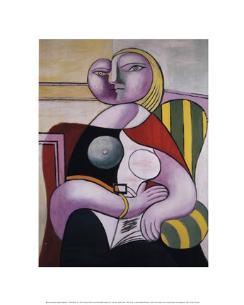 Framed La lecture (Woman Reading) Print