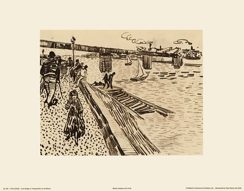 Framed Iron Bridge Print