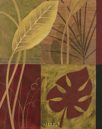 Framed Tropical Spirit I Print