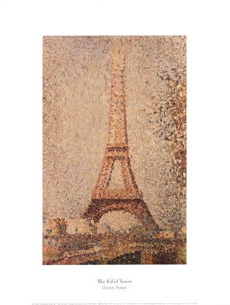 Framed Eiffel Tower, 1889 Print
