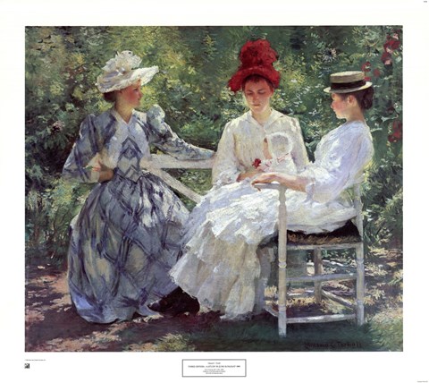 Framed Three Sisters Print