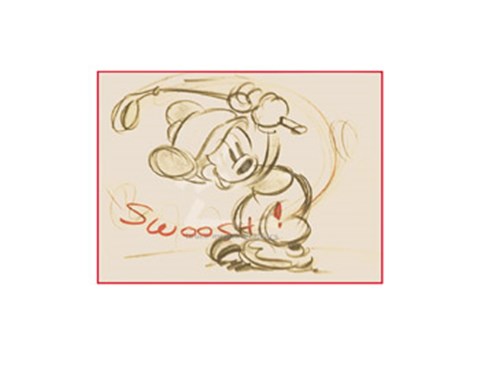 Framed Canine Caddy, 1941 Print