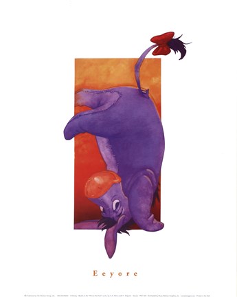 Framed Eeyore Print