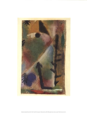 Framed Composition, c.1920 Print