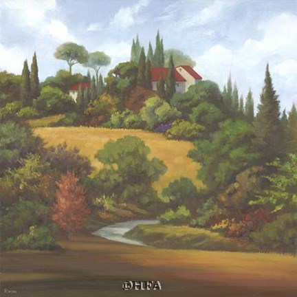 Framed Road Home Print