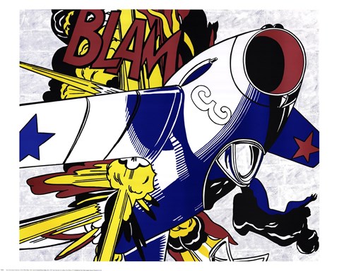 Framed Blam!, c.1962 Print