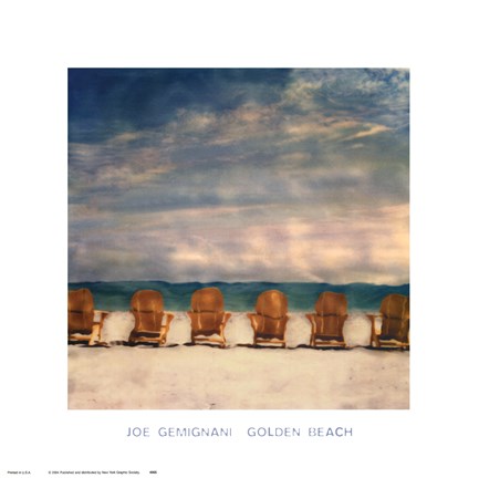 Framed Golden Beach Print