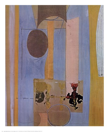 Framed Mallarme's Swan Print