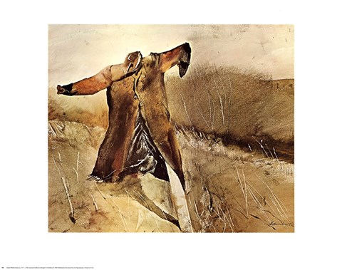 Framed Benny's Scarecrow Print