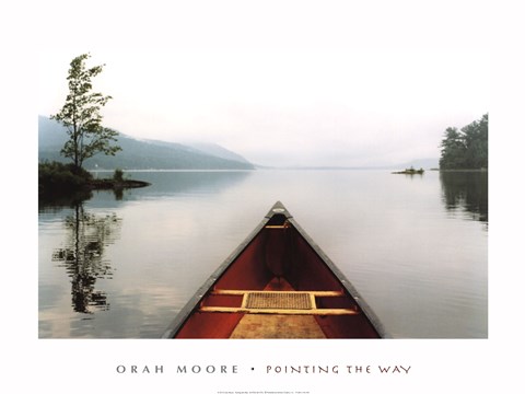 Framed Pointing the Way Print