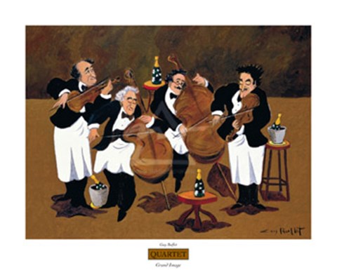 Framed Quartet Print