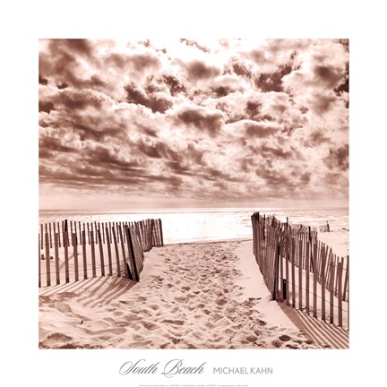 Framed South Beach Print