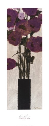 Framed Violet Joy Print