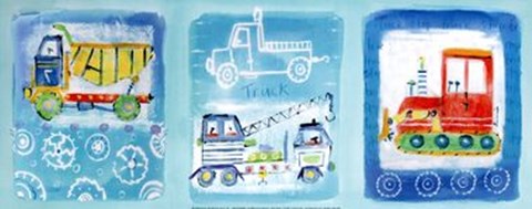 Framed I Love to Dig Print