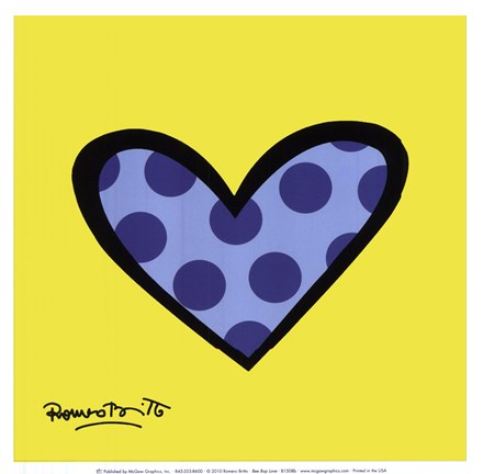 Framed Bee Bop Love Print