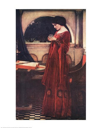 Framed Crystal Ball, c.1902 Print