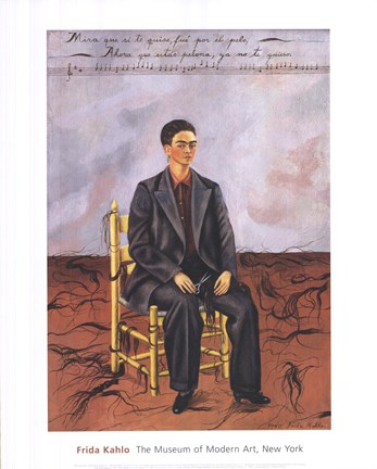 Self-Portrait with Cropped Hair, 1940 Fine Art Print by Frida Kahlo at ...