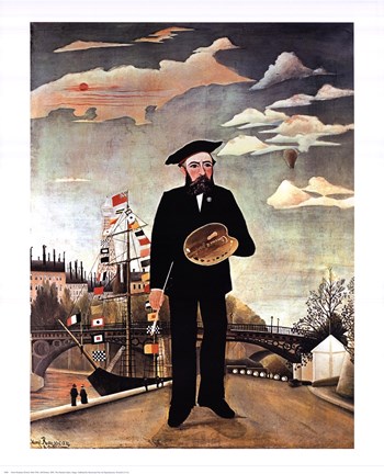 Framed Self-Portrait Print