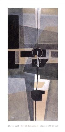 Framed Retro Elegance Print