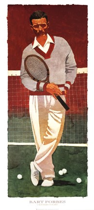 Framed Center Court Print