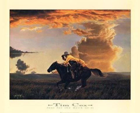 Framed Just for the Heck of It Print