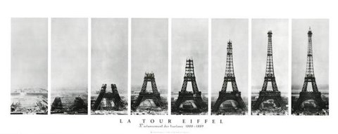 Framed La Tour Eiffel Print