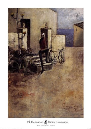 Framed El Descanso Print