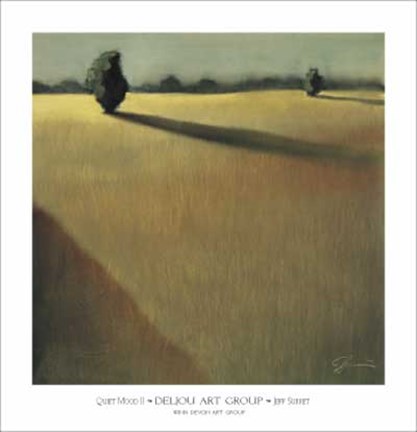 Framed Quiet Mood II Print