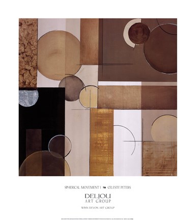 Framed Spherical Movement I Print