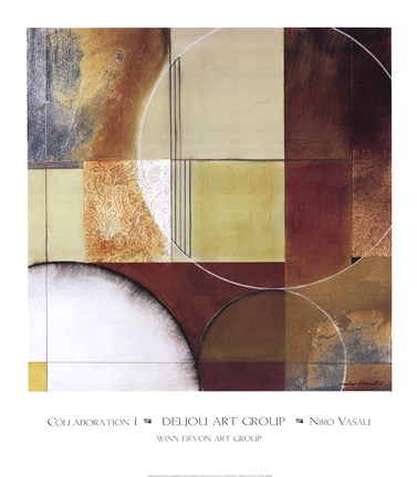 Framed Collaboration I Print