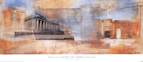 Framed Perspective I Print