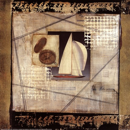 Framed Navigations III Print