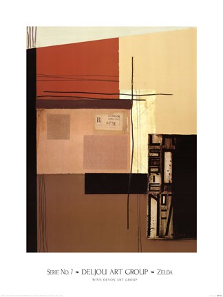 Framed Serie No. 7 Print