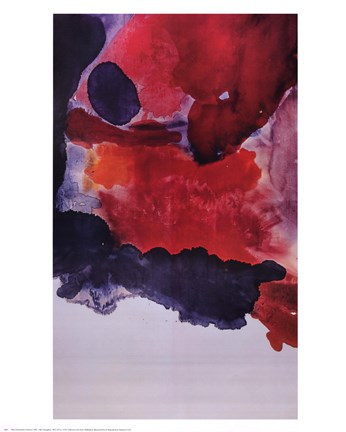 Framed Blue Atmosphere Print