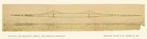 Framed Brooklyn Bridge Print