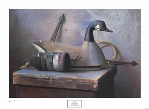 Framed Sidney F. Willis - Variations in Gray Size 24x32 Print