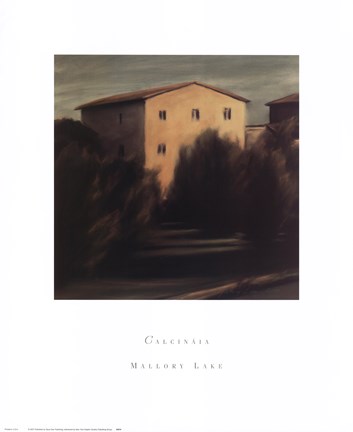 Framed Calcinaia Print