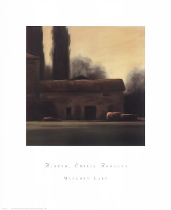 Framed Alseno Emilia Romagna Print