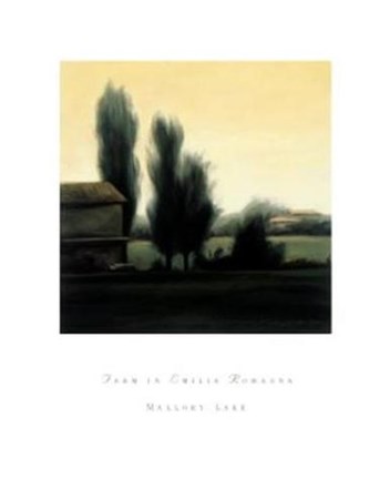 Framed Farm in Emilia Romagna Print