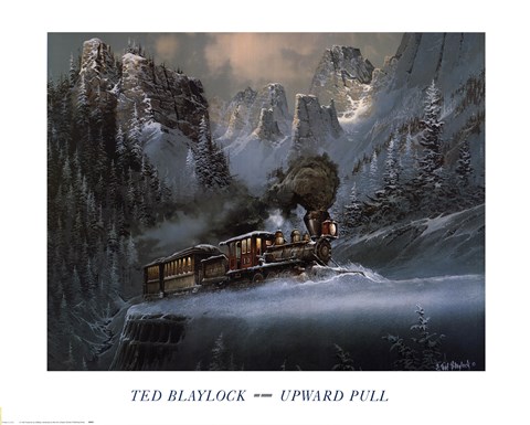 Framed Upward Pull Print