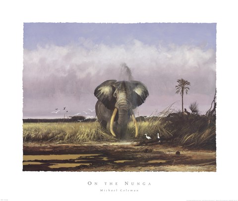 Framed On the Nunga Print