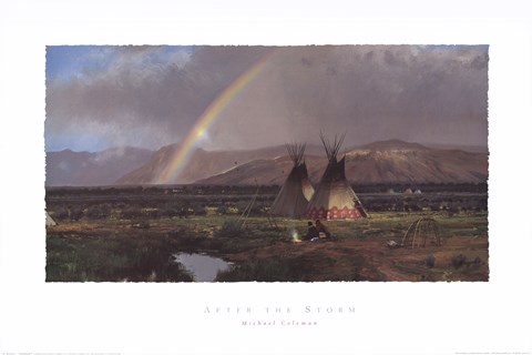 Framed After the Storm Print