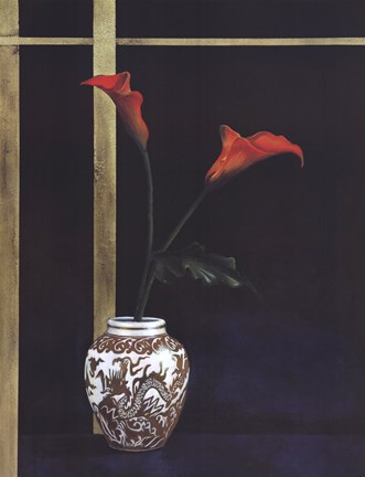 Framed Asian Solitude II Print