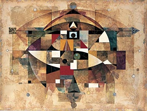 Framed Magician's Passage (with rose foil) Print