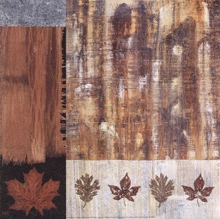 Framed Woodlands I Print