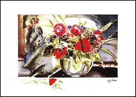 Framed Summer Greeting Print