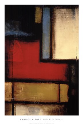 Framed Intersection II Print