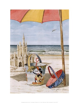 Framed Mickey's Dance Print